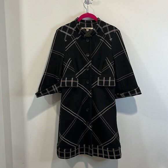 Diane von Furstenberg “Siddell” coat 10 - Picture 2 of 5